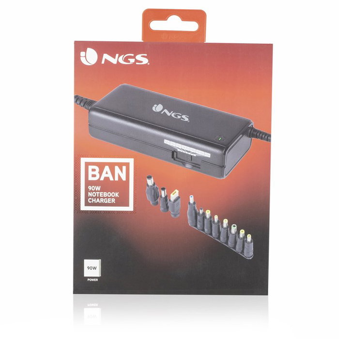 NGS Cargador Universal para Portátil 90W con 11 Conectores